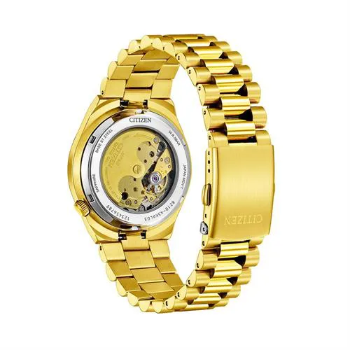 🔥(SIÊU HIẾM) Đồng Hồ Nam CITIZEN TSUYOSA NJ0152-51X President - Green Gold - Cảm Hứng Từ ROLEX Huyền Thoại Cho Bạn!