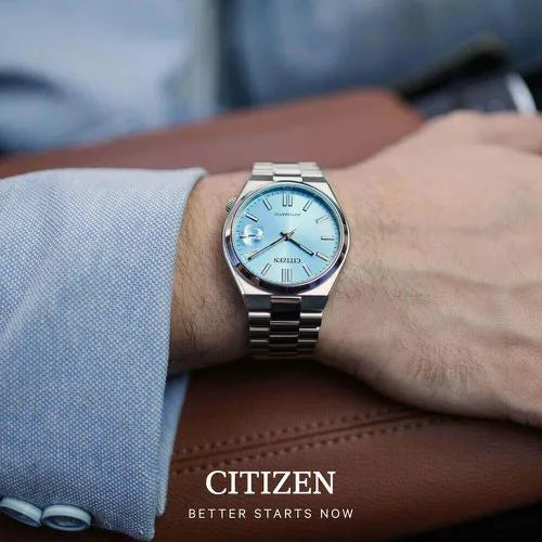 Đồng Hồ Nam CITIZEN TSUYOSA NJ0150-88M President - Mặt số Xanh Tiffany: Người Bạn Thời Gian Đầy Độc Đáo Cho Cổ Tay Quý Ông!
