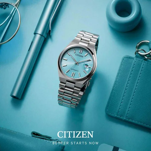 Đồng Hồ Nam CITIZEN TSUYOSA NJ0150-88M President - Mặt số Xanh Tiffany: Người Bạn Thời Gian Đầy Độc Đáo Cho Cổ Tay Quý Ông!