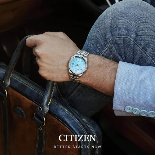 Đồng Hồ Nam CITIZEN TSUYOSA NJ0150-88M President - Mặt số Xanh Tiffany: Người Bạn Thời Gian Đầy Độc Đáo Cho Cổ Tay Quý Ông!