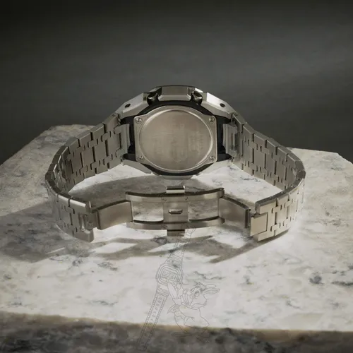 Đồng Hồ Nam G-Shock GA-2100 Custom AP Vỏ Bạc - Mặt Số Đen: Phụ Kiện Thời Trang Classic Trên Cổ Tay Quý Ông