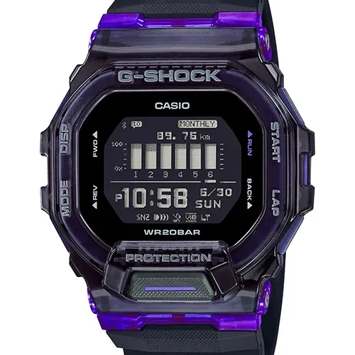 Đồng Hồ Nam G-Shock GBD-200SM-1A6 Viền Tím: Mẫu Đồng Hồ Điện Tử Dành Cho Các Quý Ông Đam Mê Vận Động