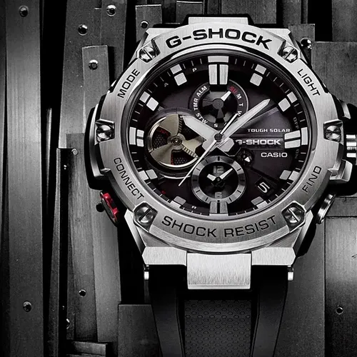 Đồng hồ Nam Casio G-Shock GST-B100-1A: Thiết kế Gai góc & Hầm Hố Trở Thành Người Bạn Thời Gian Cho Các Quý Ông Mạnh Mẽ
