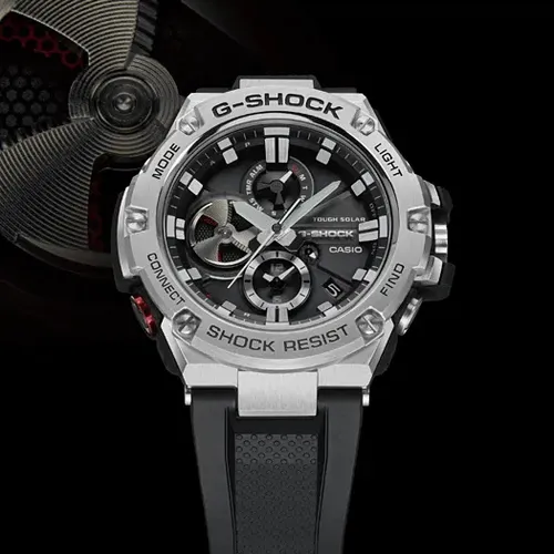 Đồng hồ Nam Casio G-Shock GST-B100-1A: Thiết kế Gai góc & Hầm Hố Trở Thành Người Bạn Thời Gian Cho Các Quý Ông Mạnh Mẽ