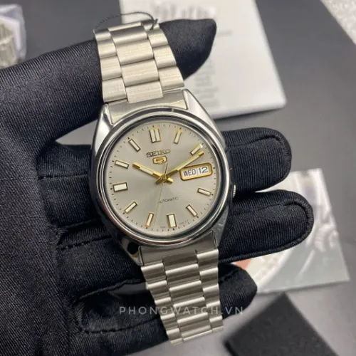 Đồng Hồ Nam Seiko 5 SNXS75 Automatic - Mặt số Xám Khói - Chất Lịch Lãm Toát Ra Từ Cổ Tay Quý Ông