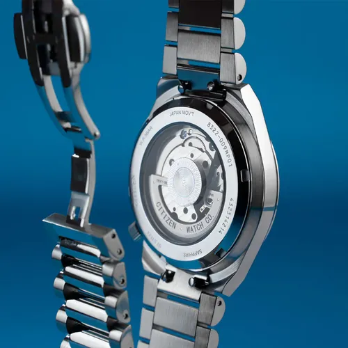 Đồng Hồ Nam CITIZEN TSUYOSA NK5010-51L Small Second - Mặt số Guilloche Xanh Dương - Vẻ Đẹp Độc Đáo Cho Cổ Tay Quý Ông