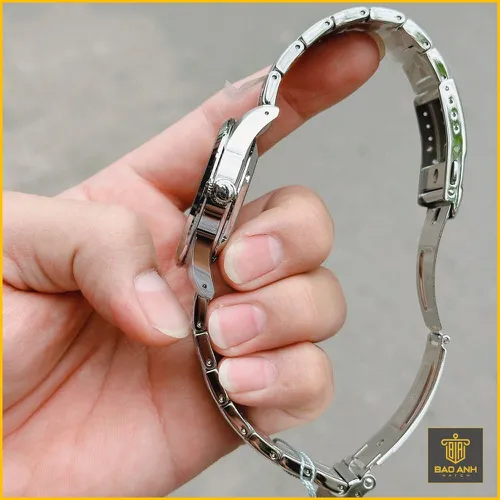 Đồng Hồ Nam Seiko 5 SCVE053 Open Heart - Mặt số Đen - Dây Kim Loại: Chi Tiết Lộ Cơ Toát Lên Chất Lịch Lãm Từ Cổ Tay Quý Ông