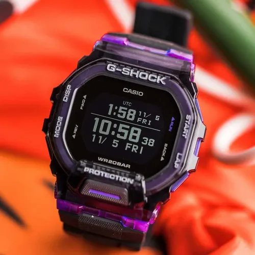 Đồng Hồ Nam G-Shock GBD-200SM-1A6 Viền Tím: Mẫu Đồng Hồ Điện Tử Dành Cho Các Quý Ông Đam Mê Vận Động