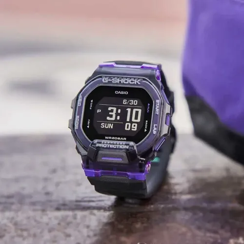 Đồng Hồ Nam G-Shock GBD-200SM-1A6 Viền Tím: Mẫu Đồng Hồ Điện Tử Dành Cho Các Quý Ông Đam Mê Vận Động