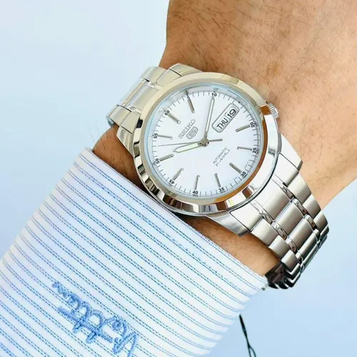Đồng Hồ Nam Seiko 5 Automatic SNKE49K1 - Mặt số Trắng - Chất Lịch Lãm Toát Ra Từ Cổ Tay Quý Ông