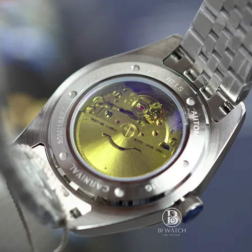 Đồng Hồ Nam Carnival 8131G-CH-T Mặt Số Xanh Dương - Dây Kim Loại: Vẻ Đẹp Từ Huyền Thoại Rolex Date