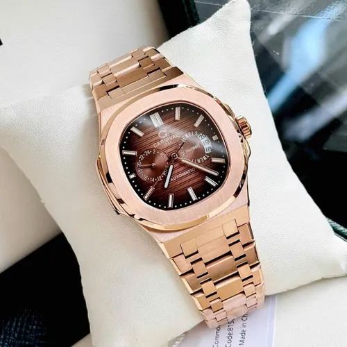 Đồng hồ Nam Carnival 8158G-VH-N Màu Nâu Choco - Dây Kim Loại: Full Nâu Ngọt Ngào & Mặt Số Dial Chuẩn Patek Đầy Nam Tính