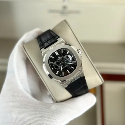 Đồng hồ Nam Carnival 8158G Màu Đen - Dây Da: Kiểu Dáng Chuẩn Patek & Chi Tiết Lộ Cơ Độc Nhất