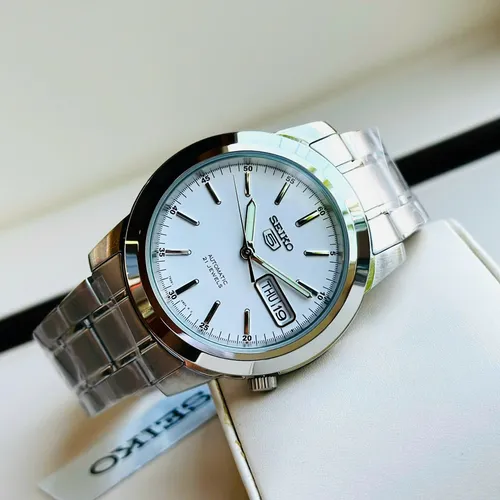 Đồng Hồ Nam Seiko 5 Automatic SNKE49K1 - Mặt số Trắng - Chất Lịch Lãm Toát Ra Từ Cổ Tay Quý Ông