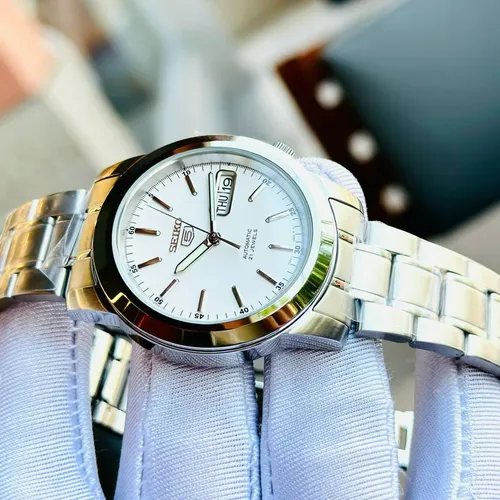 Đồng Hồ Nam Seiko 5 Automatic SNKE49K1 - Mặt số Trắng - Chất Lịch Lãm Toát Ra Từ Cổ Tay Quý Ông