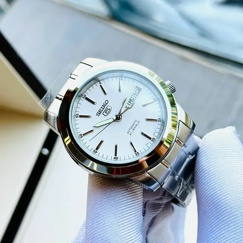Đồng Hồ Nam Seiko 5 Automatic SNKE49K1 - Mặt số Trắng - Chất Lịch Lãm Toát Ra Từ Cổ Tay Quý Ông