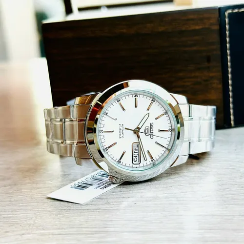 Đồng Hồ Nam Seiko 5 Automatic SNKE49K1 - Mặt số Trắng - Chất Lịch Lãm Toát Ra Từ Cổ Tay Quý Ông