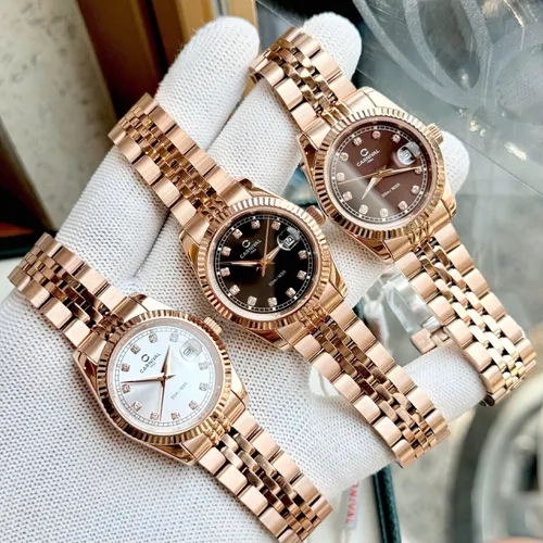 Đồng Hồ Nam Carnival 8131G-VH-N Mặt Số Nâu Choco - Dây Kim Loại: Thiết Kế Tựa ROLEX Demi Cho Quý Ông Lịch Lãm
