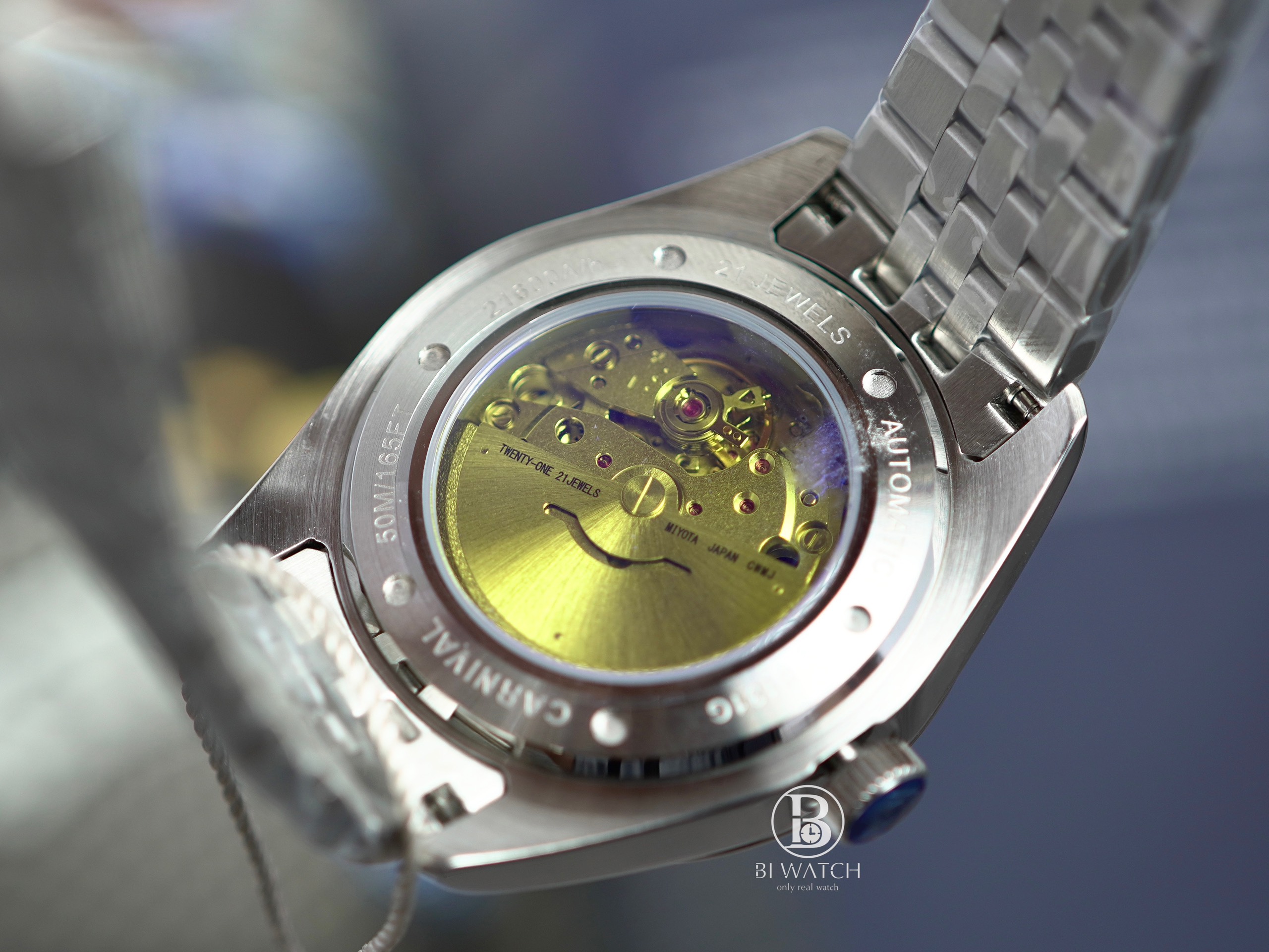 Đồng hồ Carnival nam lộ cơ Đồng hồ Carnival nam lộ cơ