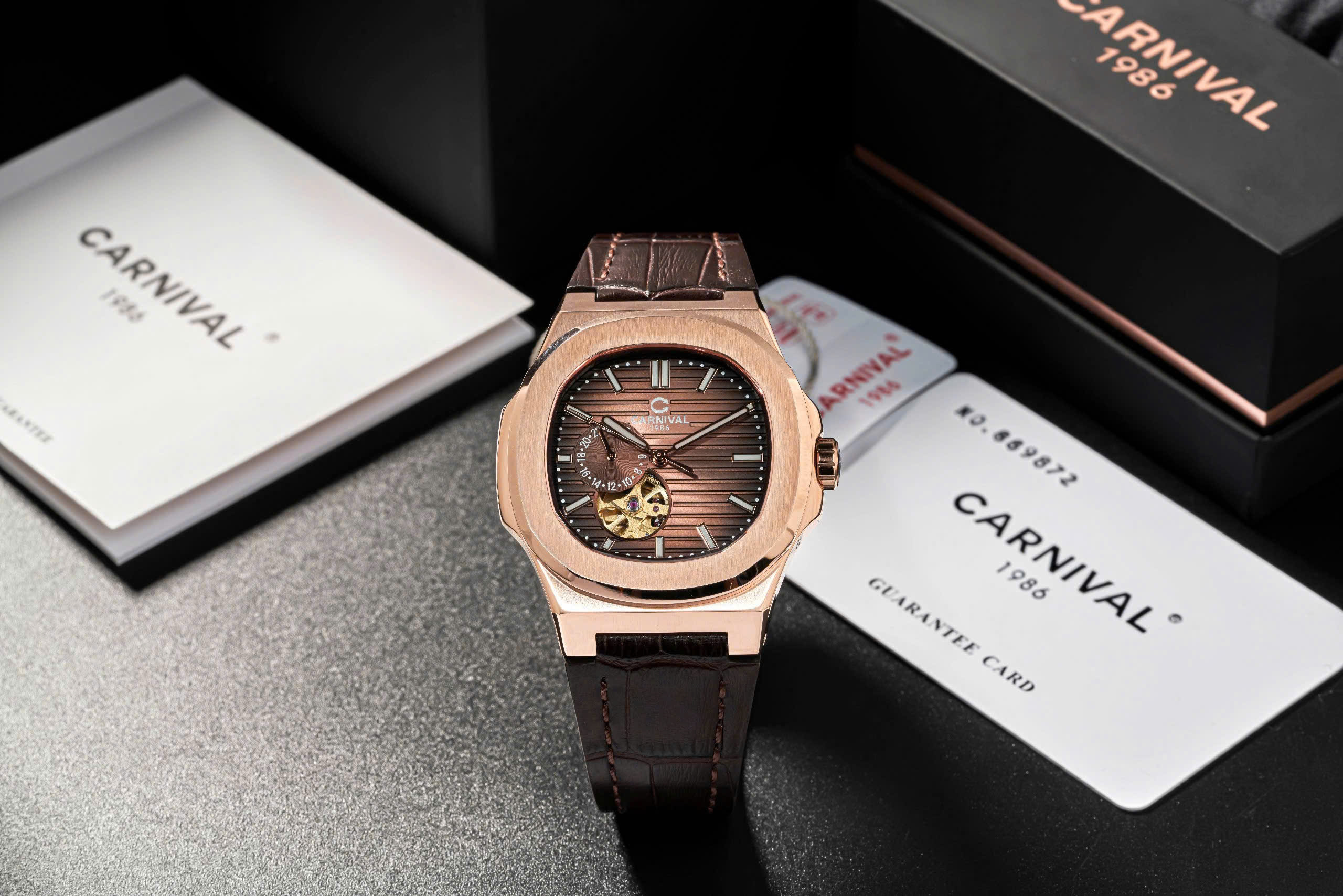 Đồng Hồ Nam Carnival 8159G Đồng Hồ Nam Carnival 8159G