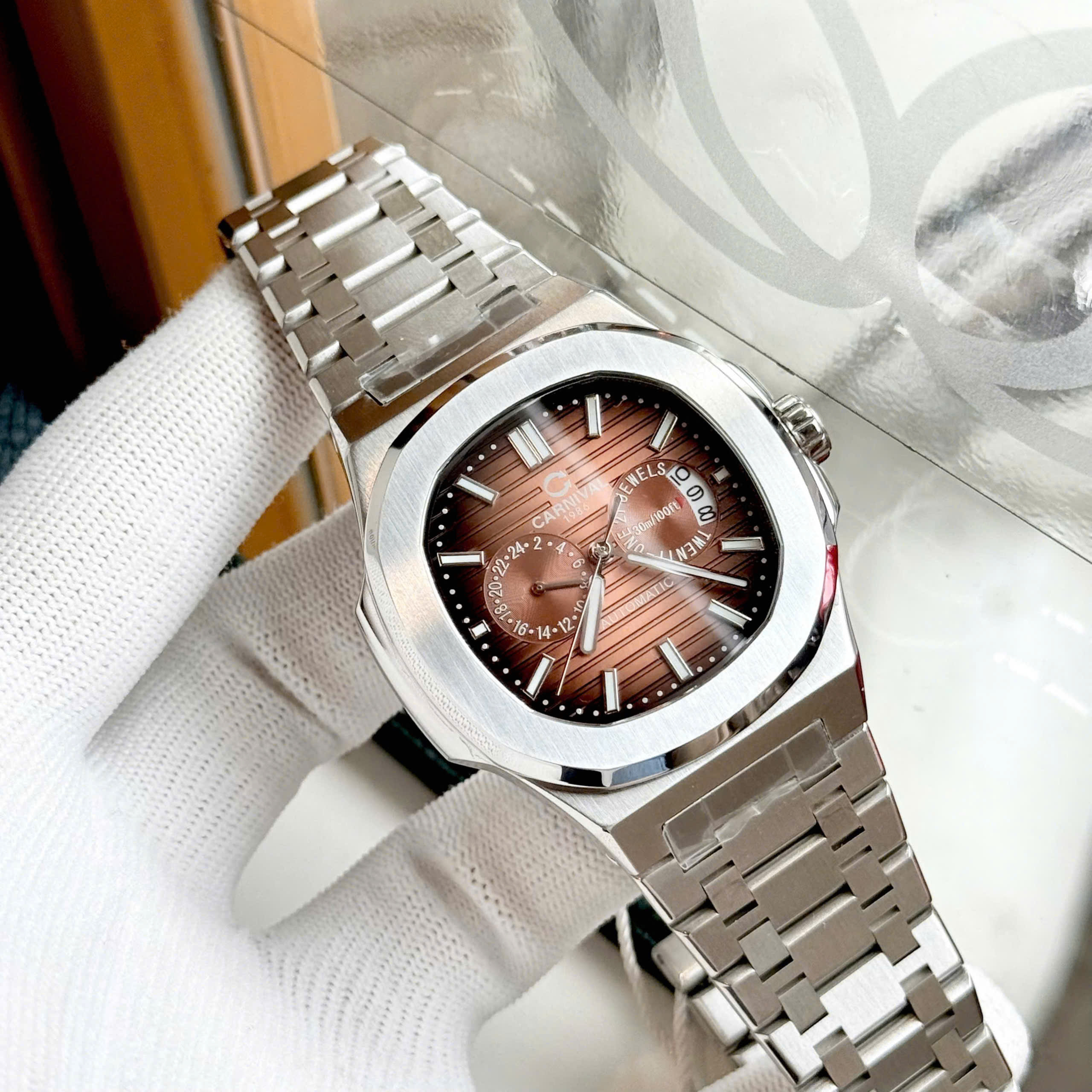 Đồng Hồ Nam Carnival 8158G Đồng Hồ Nam Carnival 8158G