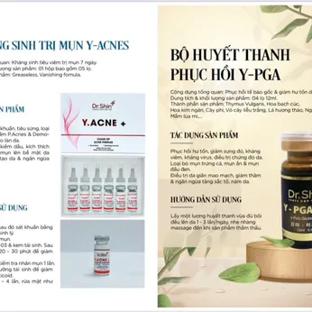 Bộ sản phẩm Huyết thanh YPGA + gồm 1 lọ; Dung tích 12ml