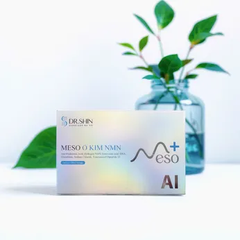 Bộ sản phẩm Meso không kim NMN gồm 2 lọ; Dung tích mỗi lọ 4ml/ 2lọ