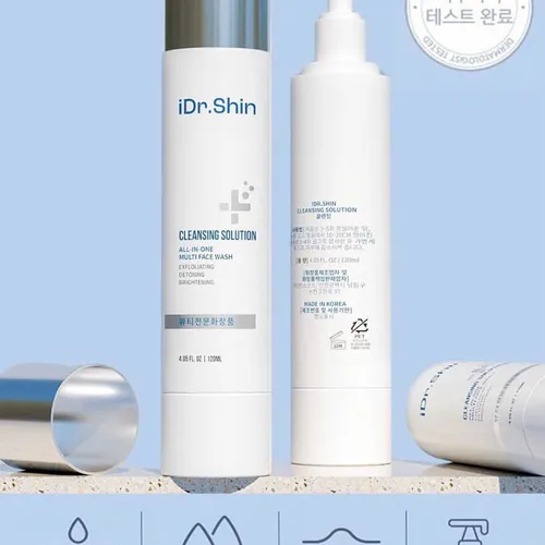 Bộ sản phẩm Sữa rửa mặt Idr.Shin Care gồm 1 lọ; Dung tích 180ml