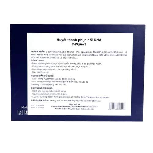 Bộ Huyết thanh YPGA +  4 Lọ