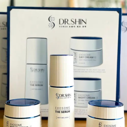 Bộ sản phẩm Bộ kem tan nám EXOSOME 3IN1 gồm 3 lọ; Khối lượng 80g/3 lọ
