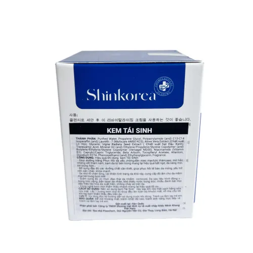 Bộ sản phẩm Kem tái sinh gồm 1 lọ; Khối lượng 30g