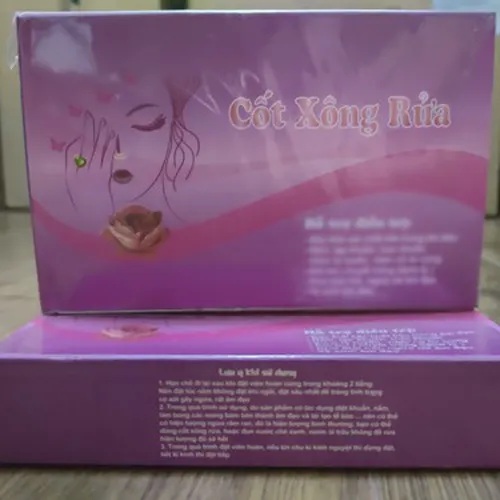 Bộ sản phẩm Cốt xông rửa gồm 1 hộp/5 gói - Hàng tặng khi mua sản phẩm Viên đặt phụ khoa