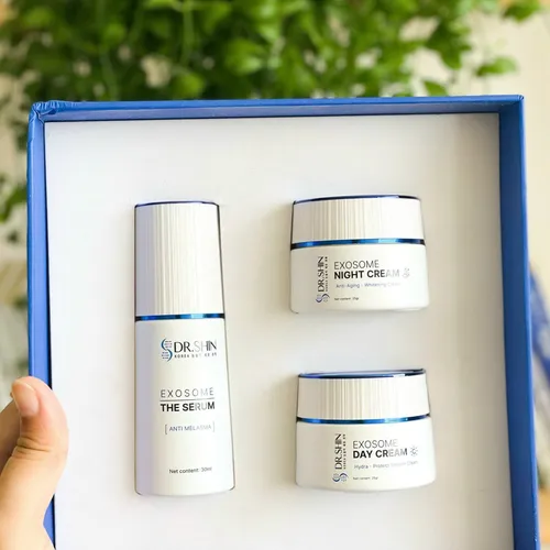Bộ kem tan nám EXOSOME 3IN1 gồm 3 lọ - Khối lượng 80g