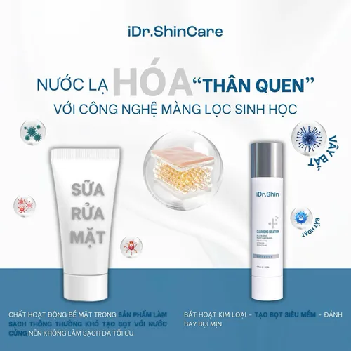 Bộ sản phẩm Detox Skin Idr.Shin Care 1 lọ - 100ml