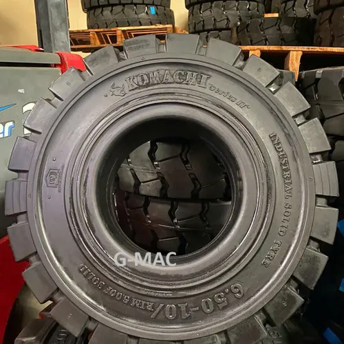 Vỏ đặc xe nâng 650-10 Komachi