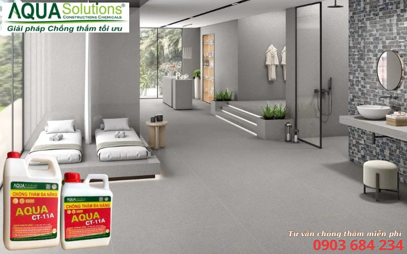 Chống thấm sàn nhà vệ sinh cho sàn bê tông mới Chống thấm sàn nhà vệ sinh cho sàn bê tông mới