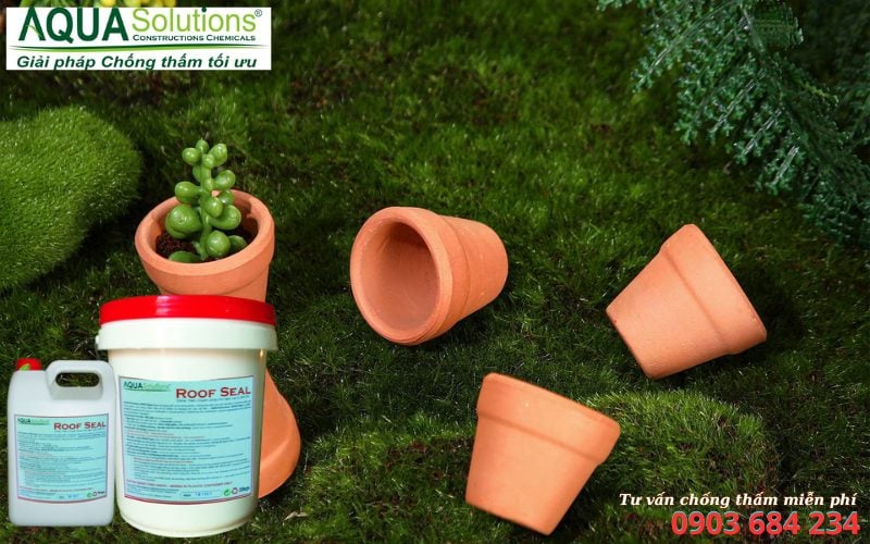 Vì sao cần chống thấm bình chậu đất nung Vì sao cần chống thấm bình chậu đất nung