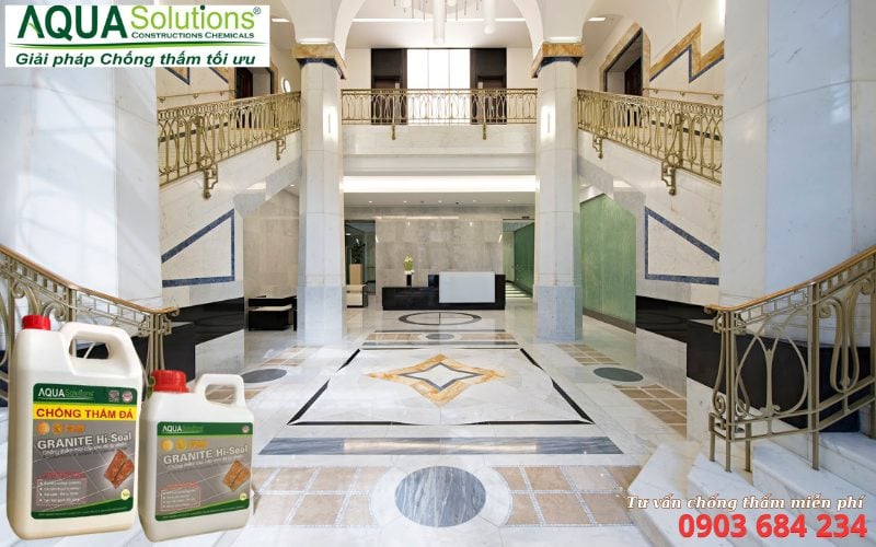 Giải pháp chống thấm đá cẩm thạch hiệu quả cao Giải pháp chống thấm đá cẩm thạch hiệu quả cao