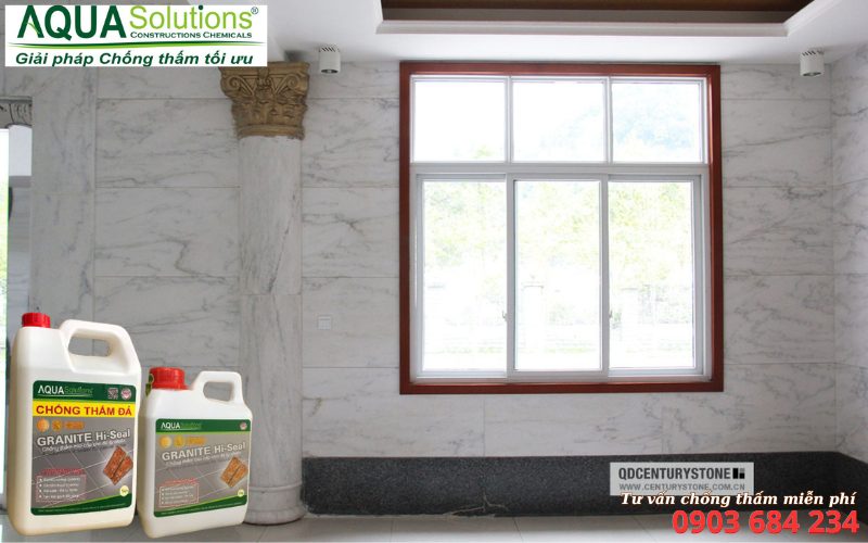 Bạn đã chống thấm đá marble đúng cách Bạn đã chống thấm đá marble đúng cách