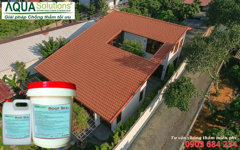 Chống thấm mái ngói đỏ với LowSHEEN – Bảo vệ tạo bóng nhẹ Chống thấm mái ngói đỏ với LowSHEEN – Bảo vệ tạo bóng nhẹ