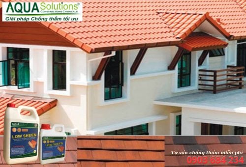 Giải pháp chống thấm tạo bóng cho gạch đất nung Giải pháp chống thấm tạo bóng cho gạch đất nung