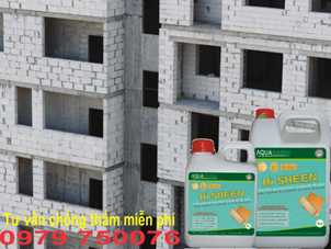 Sản phẩm chống thấm tạo bóng cho gạch block Sản phẩm chống thấm tạo bóng cho gạch block
