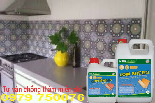 Chất chống thấm tạo bóng nhẹ cho gạch bông LOW SHEEN