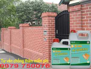 Sản phẩm chống thấm tạo bóng cho gạch xây Sản phẩm chống thấm tạo bóng cho gạch xây