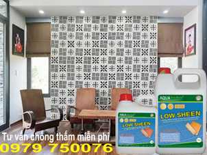 Sản phẩm chống thấm tạo bóng cho gạch xây Sản phẩm chống thấm tạo bóng cho gạch xây