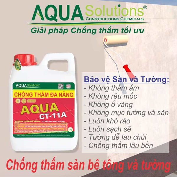 Chống Thấm Đa Năng AQUA CT-11A - 1kg