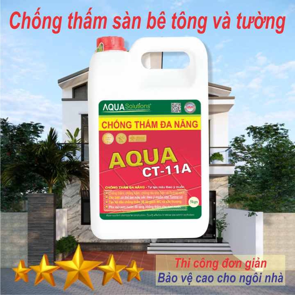 Chống Thấm Sàn Tường Đa Năng AQUA CT-11A - 5kg