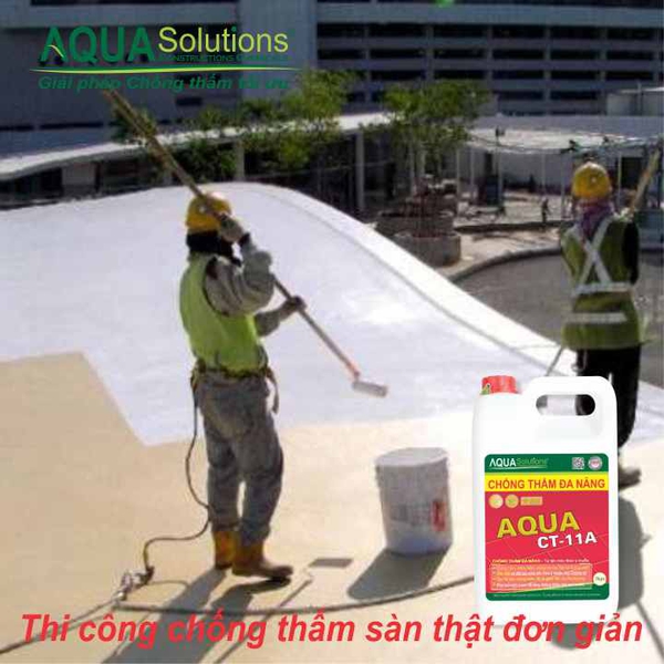 Chống Thấm Sàn Tường Đa Năng AQUA CT-11A - 25kg