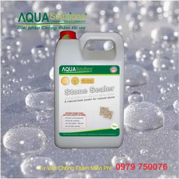 Chống thấm đá tự nhiên STONE Sealer - Loại bình 5kg