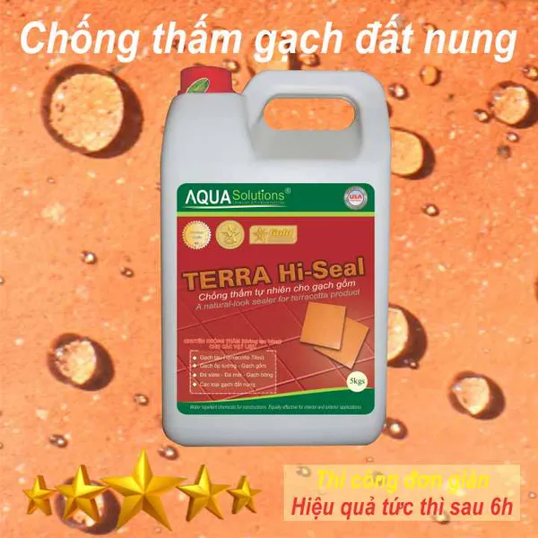Chống thấm gạch đất nung TERRA Hi-Seal – Loại bình 5kg